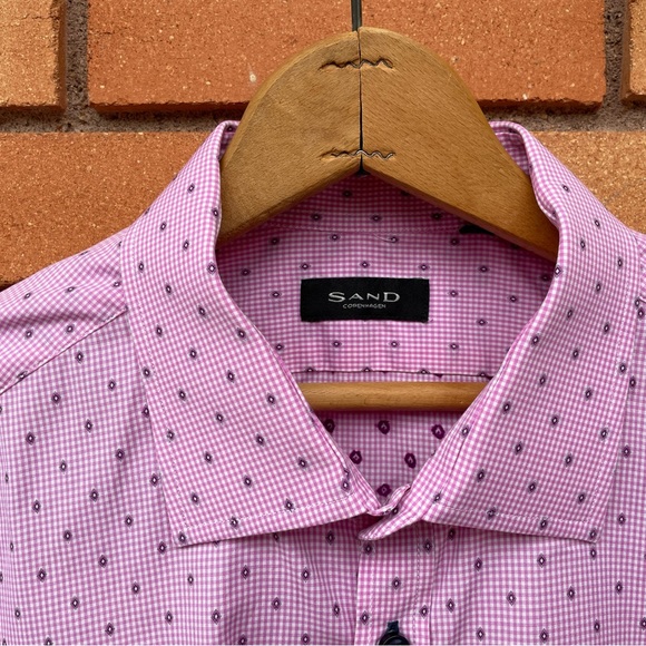 Sand Copenhagen Dress Shirt Size 42 - Picture 2 of 11